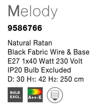 Люстра MELODY Nova Luce 9586766
