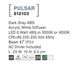 Вуличний світильник PULSAR Nova Luce 812103