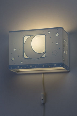 Настінний світильник в дитячу Dalber Moon Blue 63238T