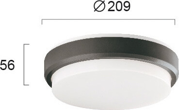 Уличный потолочный светильник Viokef LEROS PLUS 4171701
