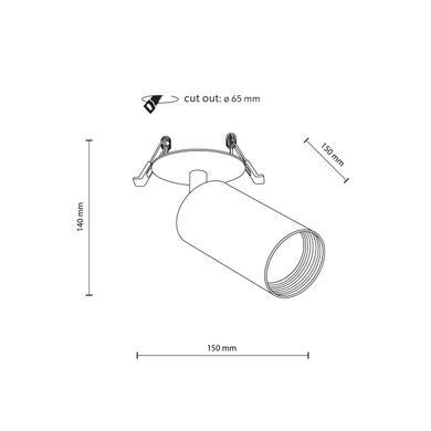 Точечный светильник TK LIGHTING 10806 AMIS