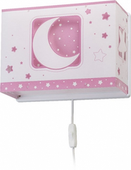 Настінний світильник в дитячу Dalber Moon Pink 63238S