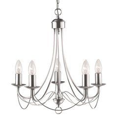 Люстра Searchlight Maypole 6345-5SS