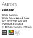 Люстра AURORA Nova Luce 9586682