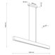Люстра TK-Lighting Teo 1448