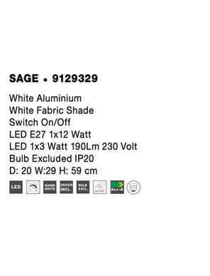 Бра SAGE Nova Luce 9129329