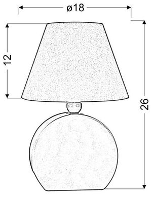 Настільна лампа Candellux 41-62478 OFELIA