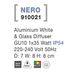 Вуличний світильник NERO Nova Luce 910021