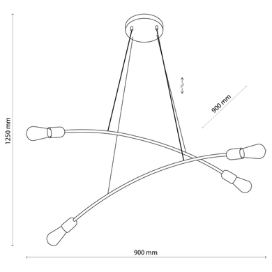 Люстра TK-Lighting HELIX 5622