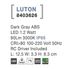Вуличний світильник LUTON Nova Luce 8403626