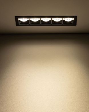 Точечный светильник Nowodvorski 10062 MIDI LED BLACK 20W 3000K RECESSED CN