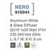 Вуличний світильник NERO Nova Luce 910041