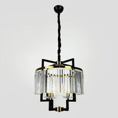 Люстра Linef MJ348-500 BK+CL
