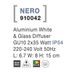 Уличный светильник NERO Nova Luce 910042