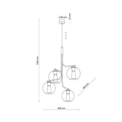 Люстра TK Lighting 5727 CESAR