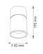 Точечный светильник POLUX 314079 Astra GU10