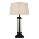 Настільна лампа Searchlight PEDESTAL EU5141BK