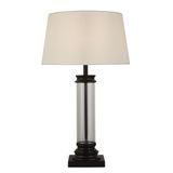 Настольная лампа Searchlight PEDESTAL EU5141BK