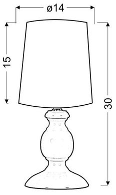Настільна лампа Candellux 41-64110 SPINEL