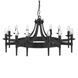 Люстра Searchlight Cartwheel 24212-12BK