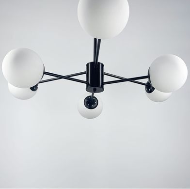 Люстра LineF CD111/6 BK+WT