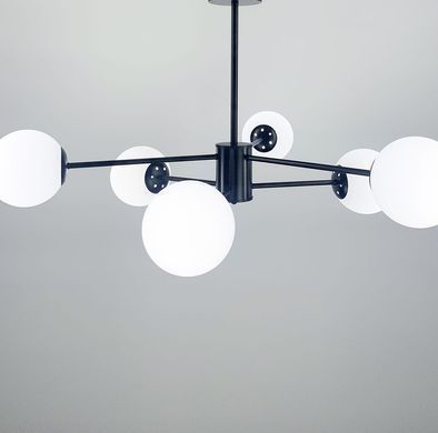 Люстра LineF CD111/6 BK+WT