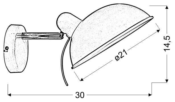 Бра Candellux 21-51448 DURIO