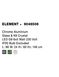 Хрустальная люстра ELEMENT Nova Luce 9046506