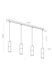 Люстра ELITE 4 BK TK-Lighting 4367
