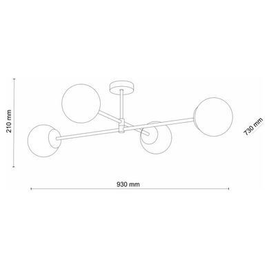 Люстра TK Lighting CADIX 4607