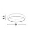Потолочный светильник ALBI Nova Luce 8105617