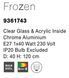 Люстра FROZEN Nova Luce 9361743