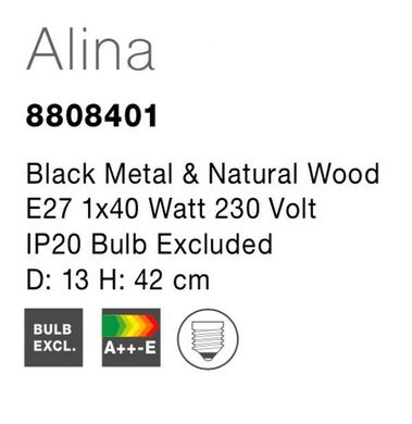 Настільна лампа ALINA Nova Luce 8808401