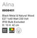 Настольная лампа ALINA Nova Luce 8808401