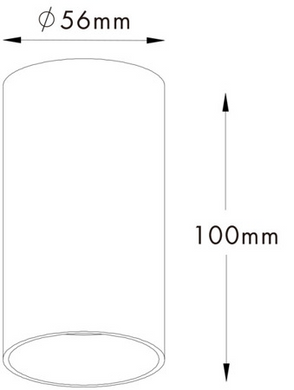 Точковий світильник Zuma Line TUBA SL 1 92680