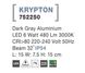 Вуличний світильник KRYPTON Nova Luce 752250