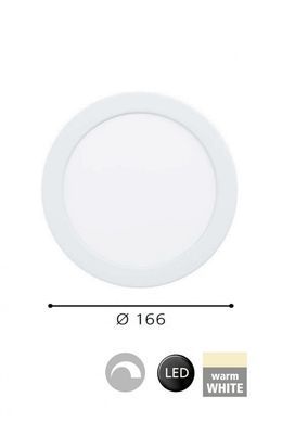 Точечный светильник FUEVA 5 d16,6 LED WW DIM WH Eglo 99192