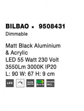 Люстра BILBAO Nova Luce 9508431