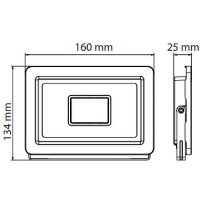Прожектор светлодиодный HOROZ ELECTRIC 068-010-0050-040 ASLAN-50