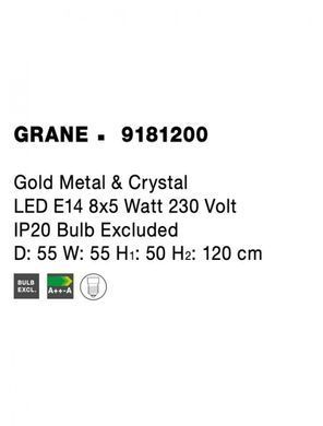 Кришталева люстра GRANE Nova Luce 9181200