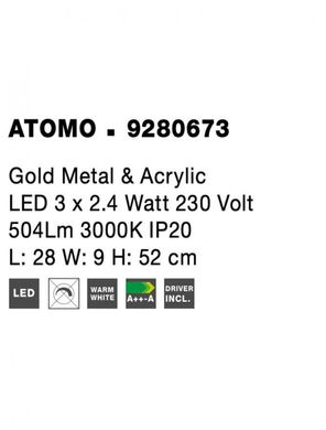 Настольная лампа ATOMO Nova Luce 9280673