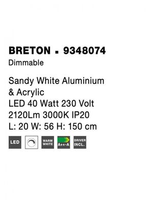 Торшер BRETON Nova Luce 9348074