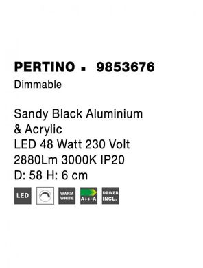 Потолочный светильник PERTINO Nova Luce 9853676