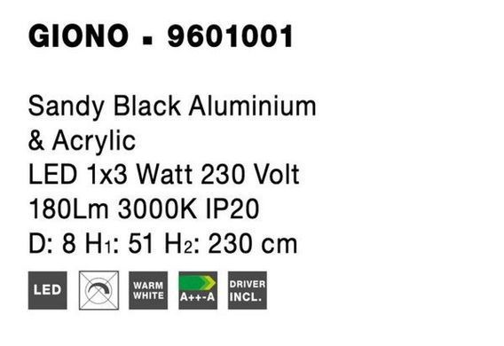 Люстра GIONO Nova Luce 9601001