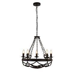 Люстра Searchlight CARTWHEEL 8905-5BK