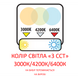Точечный светильник HOROZ ELECTRIC 016-088-0024-010 ALEXIS/SQ-24 3CCT