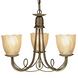 Люстра ELSTEAD MN3 BLK/GOLD