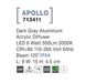 Вуличний світильник APOLLO Nova Luce 713411