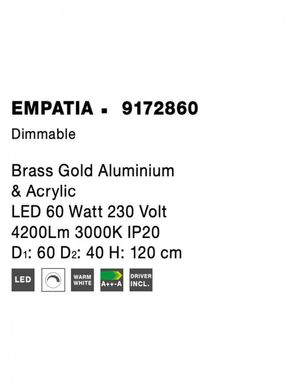 Люстра EMPATIA Nova Luce 9172860