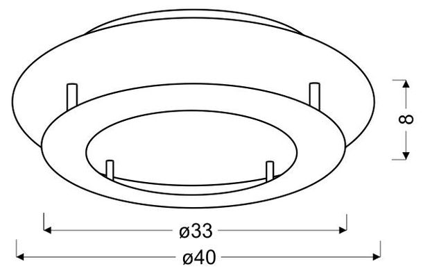 Потолочный светильник Candellux 98-66183 MERLE